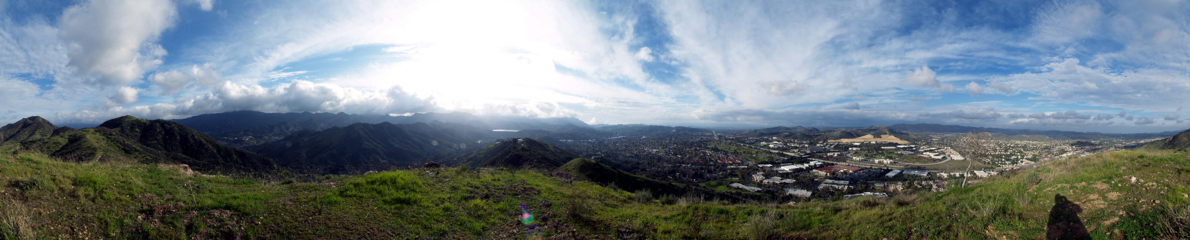 Panorama of Agoura Hills, California