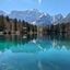 Italy 2024 - The impossibly beautiful view of the Julian Alps from Lago Inferiore di Fusine.