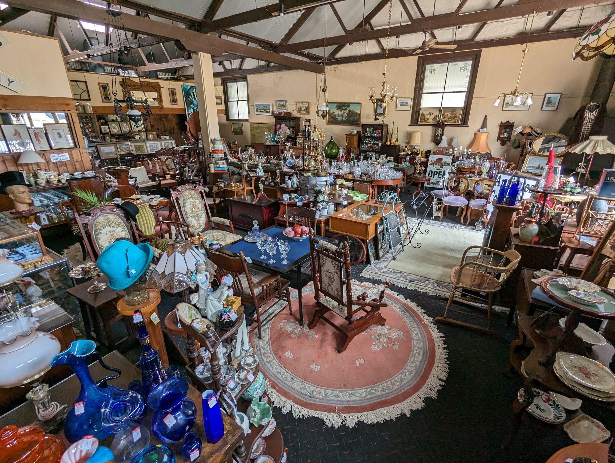  Eden Valley, South Australia, 19 Feb 2024  Fiona's  antique store .