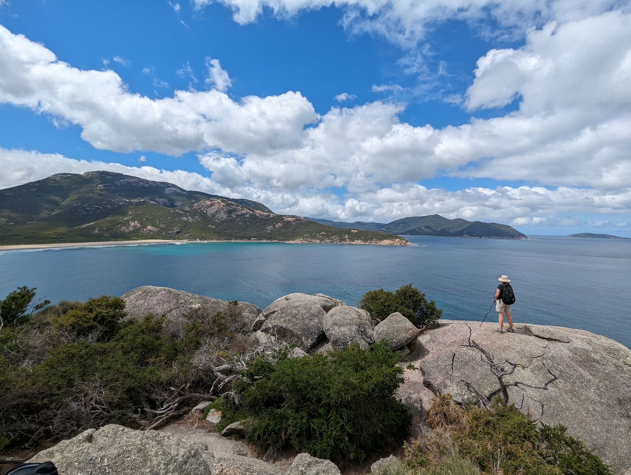  Wilsons Promontory, Victoria, 8 Feb 2024  View from  Pillar Point .